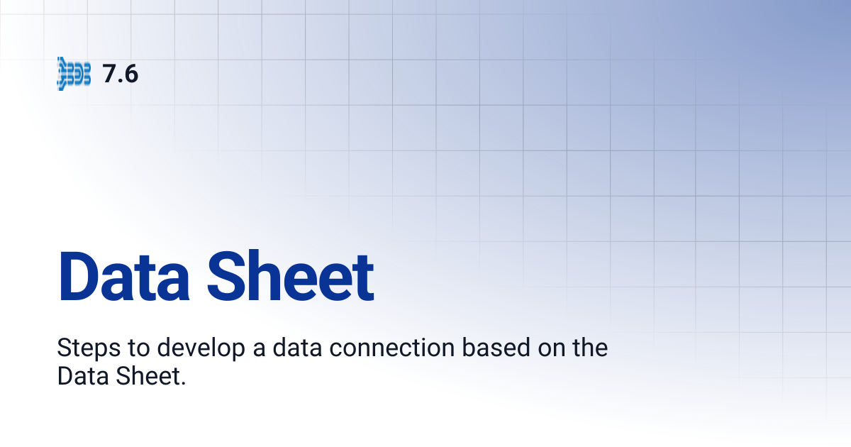Data Sheet | 7.6