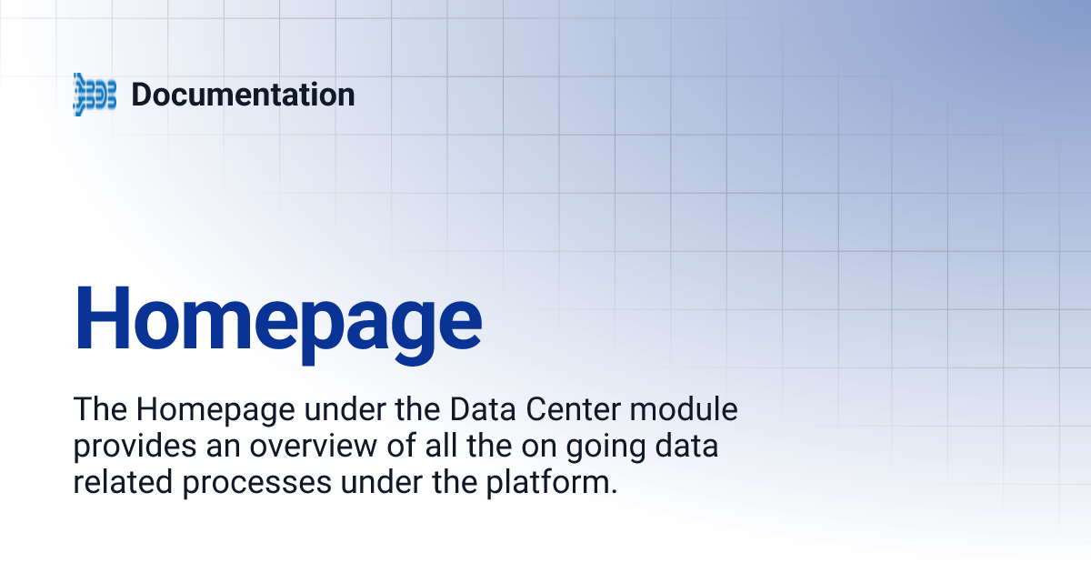 Homepage Documentation