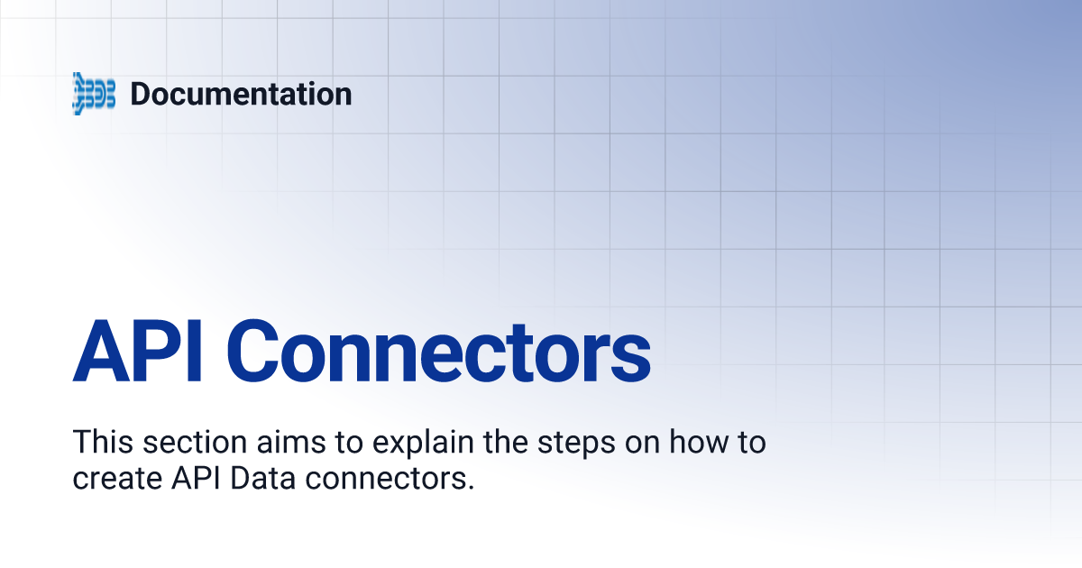 API Connectors | Documentation