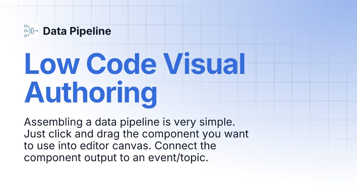 Low Code Visual Authoring | Data Pipeline