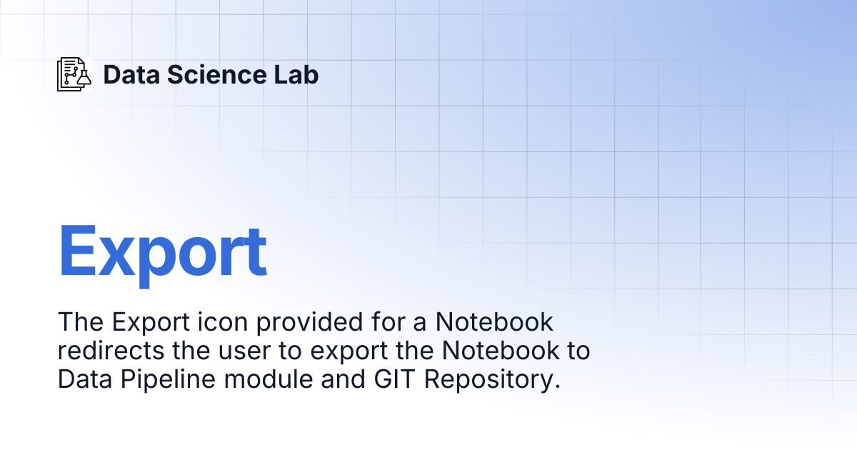 Export | Data Science Lab